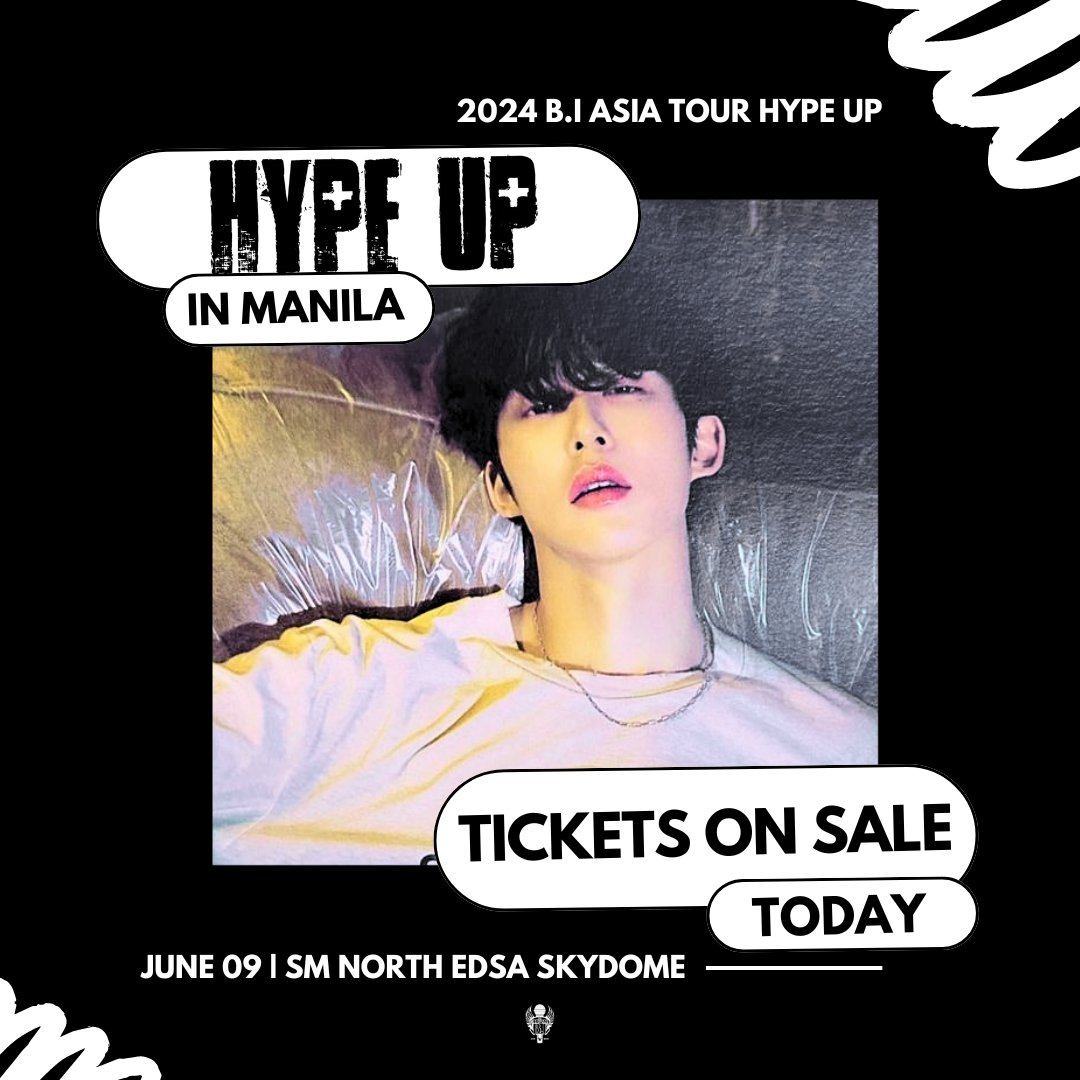3 HOURS LEFT! Ticket selling for HYPE UP in Manila starts today at 2PM Manila time. Make sure to prepare all the things you need for the ticketing before it starts. Online queueing will open 30 minutes before ticket launch. #HYPEUPinMNL #BIinManila #HANBIN @Threeanglespro