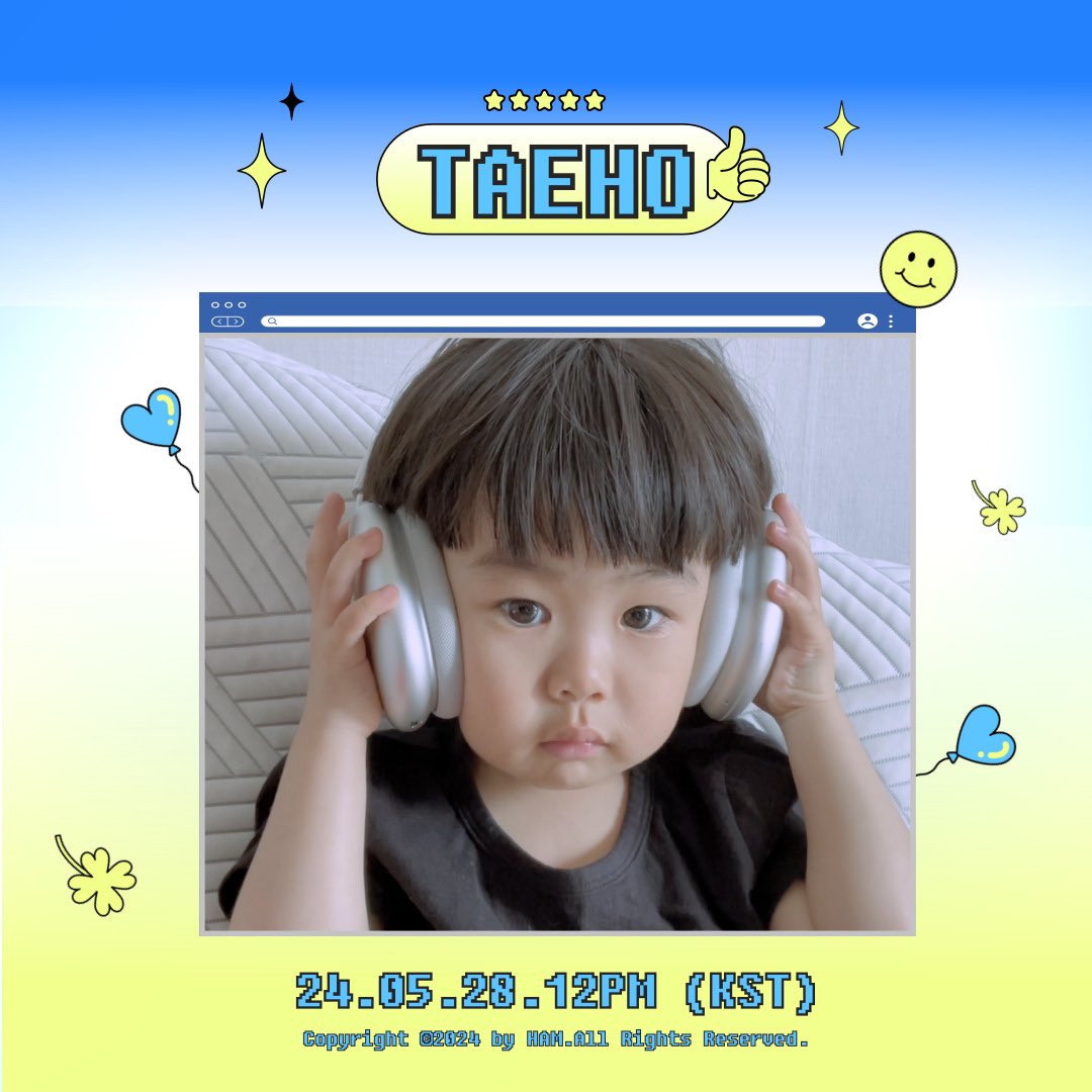 [#탷포일러🔍] 🎈Happy children’s day🎈 이 세상의 모든 어린이들의 내일을 응원 합니다👍🏻 ☑ youtube.com/shorts/EJZlYLj… TAEHO 3rd single [🫵🏻✨📆👆🏻☀️] 2024 / 05 / 28 / 12PM (KST) #태호 #Taeho #テホ #어린이날 #spoiler #스포받으태호