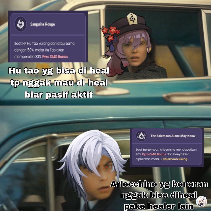 Tehe! Dps pyro yg bisa di heal dan pyro dps lain yg beneran nggak dibisa di heal