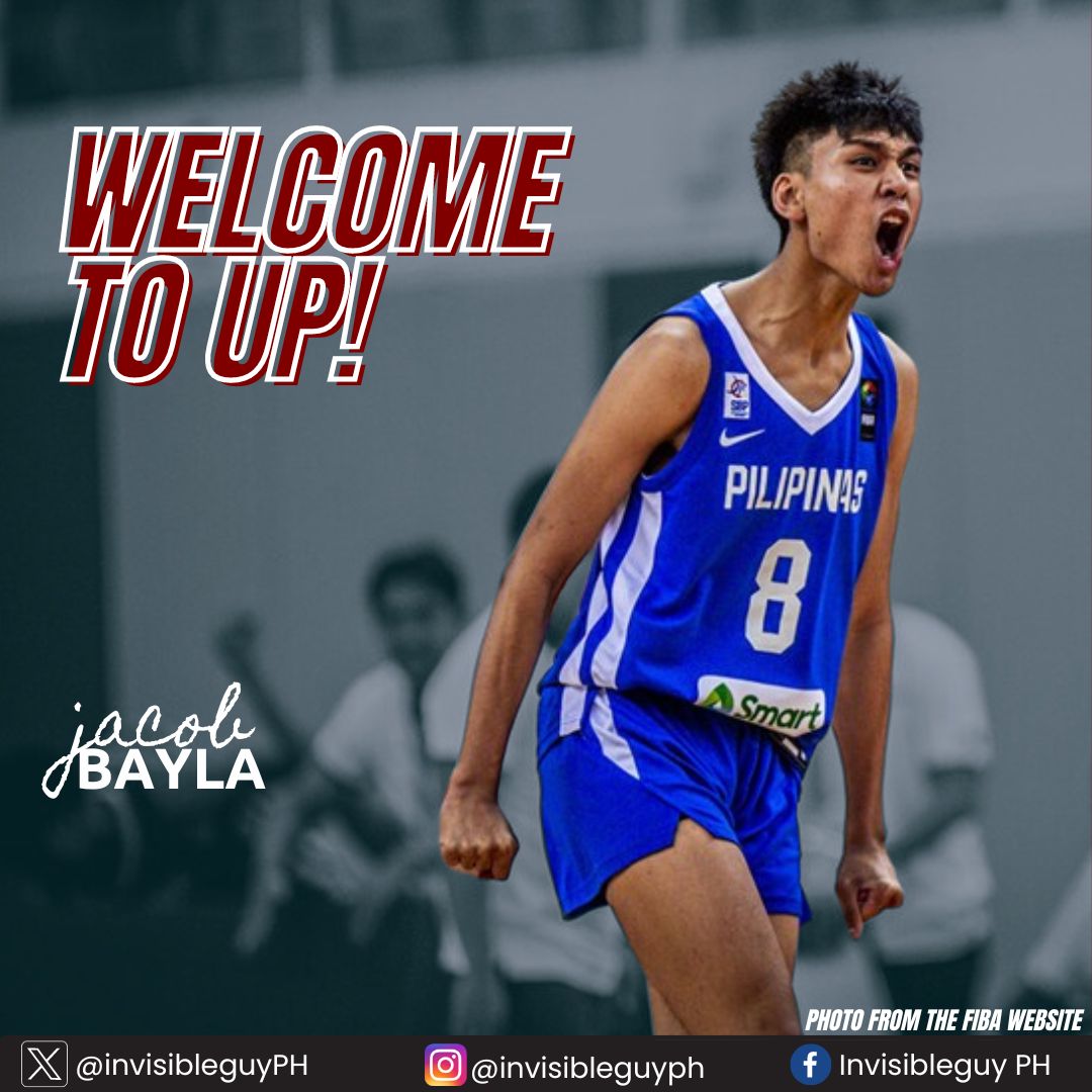 A former Batang Gilas An NBTC Champion and Mythical Five Member Now a Fighting Maroon! Welcome to UP - @jakebayla! #UPFight ✊🏼❤️💚