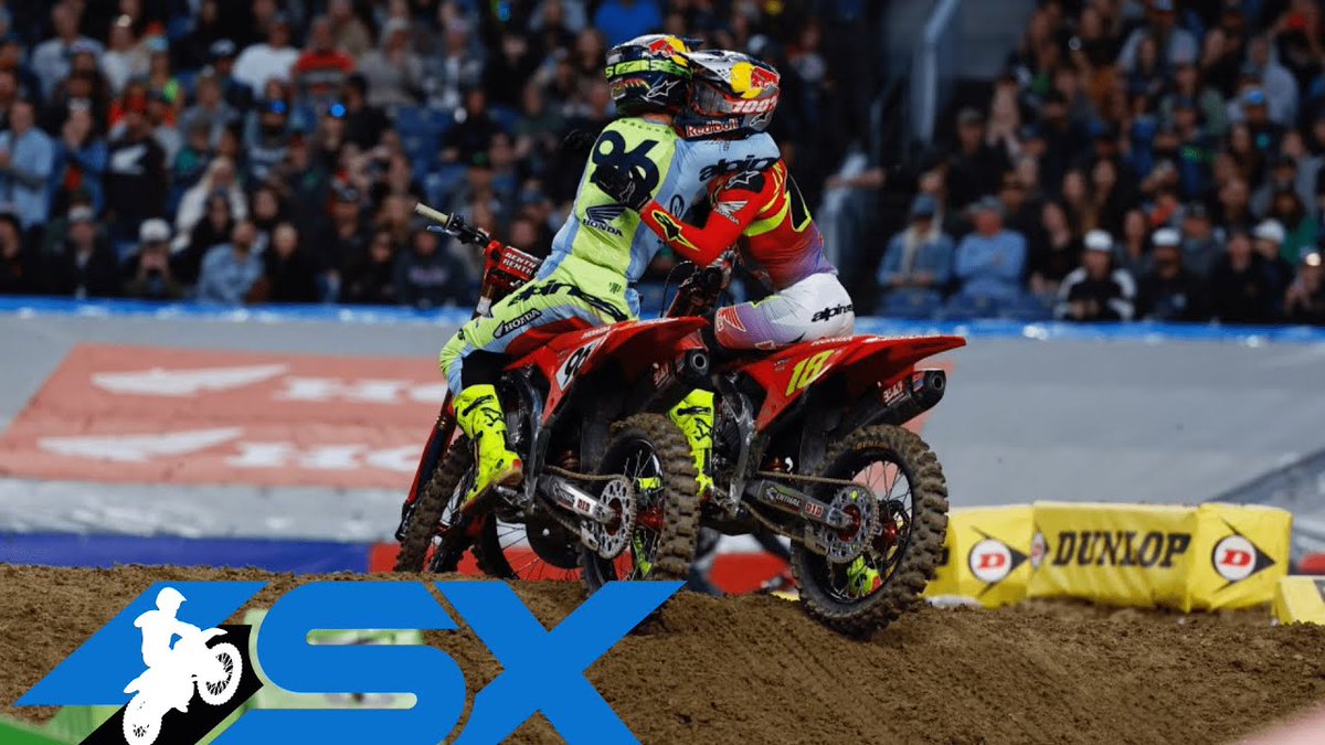 ScrubMotoX's tweet photo. Supercross Round #16 450SX Highlights | Denver, CO Empower Field at Mile High | May 4, 2024 https://t.co/Bm03vVuhCD https://t.co/RpwUgns0C1