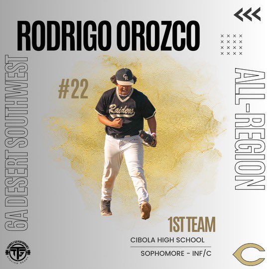 Congratulations to our other athletes on receiving 1st team honors in their respective Regions 👏🏽⚾️