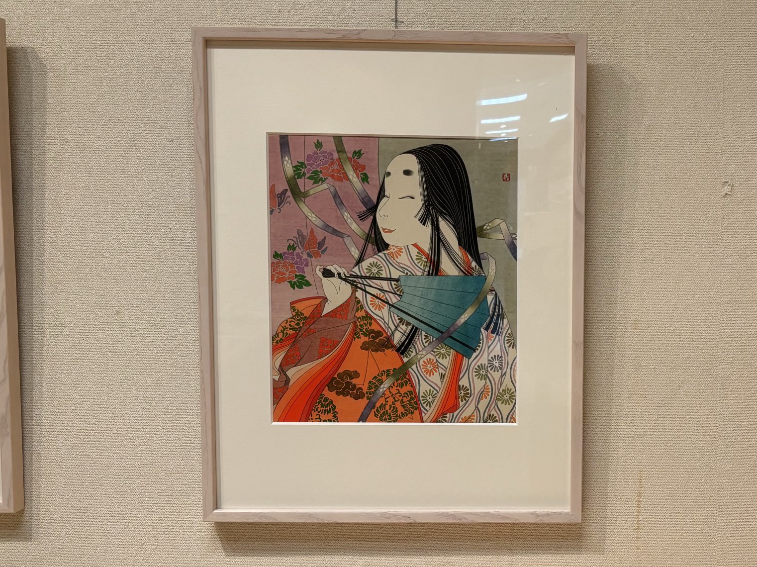 岡田嘉夫／「サーフィン娘」 木版画 1974年作／サイン刷り込み、印、ED入 岡田嘉夫 - Search / X