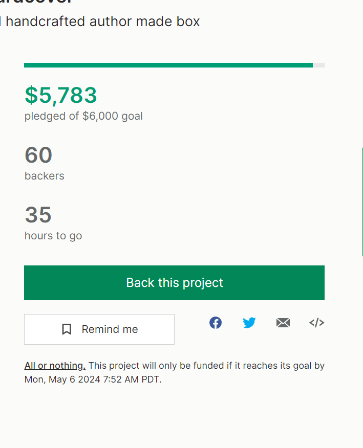 FallenKittenPro's tweet photo. Had dinner and came back to see this!  96% funded!!! 
ALMOST THERE!!!!! https://t.co/SQViifscJj
