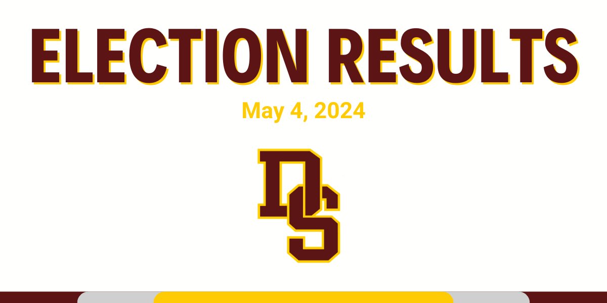 𝐄𝐋𝐄𝐂𝐓𝐈𝐎𝐍 𝐑𝐄𝐒𝐔𝐋𝐓𝐒 Unofficial election results are in for Hays and Travis County. Congratulations to Mary Jane Hetrick, Stefani Reinold and Shanda DeLeon on being elected to three-year terms on the DSISD Board of Trustees! #iamDSISD