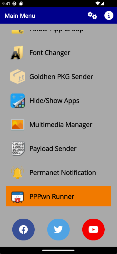 SAandTech's tweet photo. Android App - PPPwn Runner In development wish me luck
@NanospeedGamer @TheWizWiki @master_s9 @Lapy05575948 https://t.co/kpC2oT9Wm2