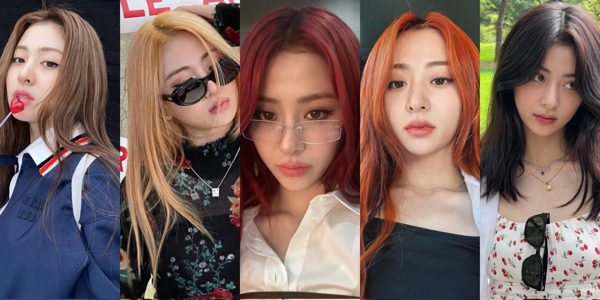 let's settle this yunjin's best hair color??