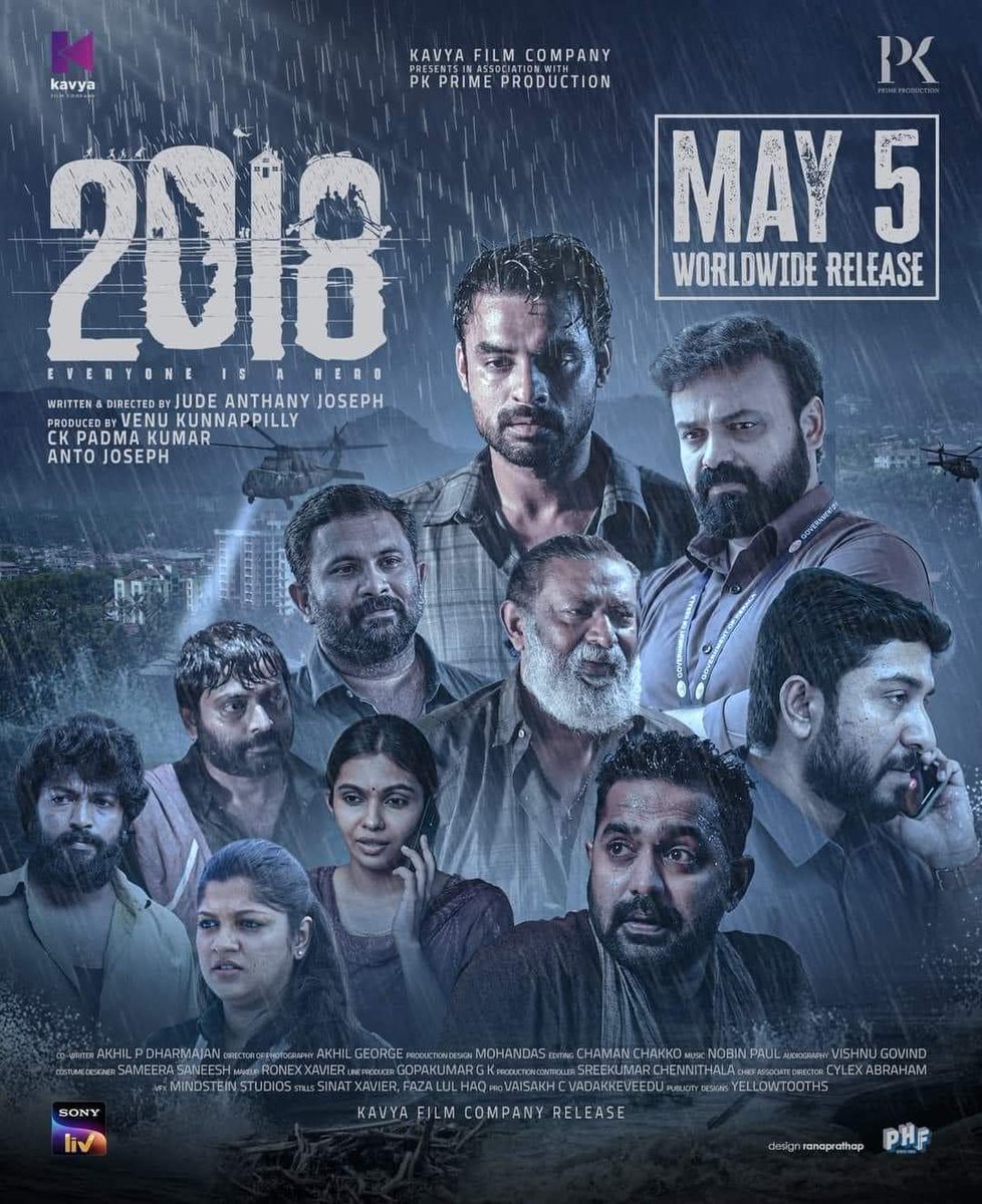 #1YearOf2018 One of the Best Survival Thriller Movie in 2023.............DOT

A @jude_anthany Film

@ttovino #VineethSreenivasan @KunchacksOffl @AjuVarghesee @Aparnabala2 @ActorNarain #AsifAli #Lal @KalaiActor #AntoJoseph