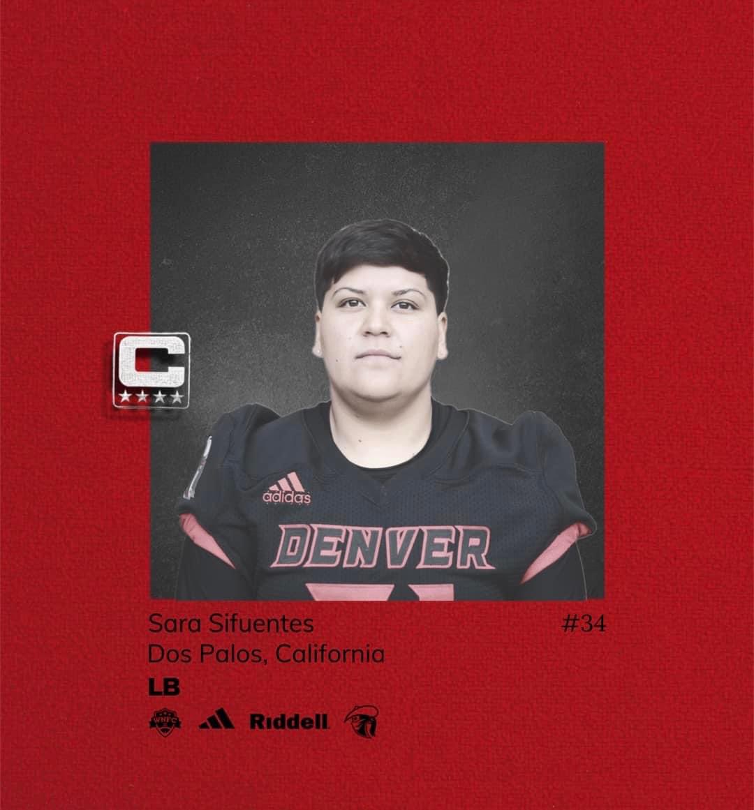 Game 4 honorary Captain goes to Sara “Savage” Sifuentes! @savagesara34 is a consistent leader and force on the field in all 3 phases of the game. Always willing to plug and play wherever, and taking heads off no matter what side of the ball she’s on. Congrats SAVAGE!