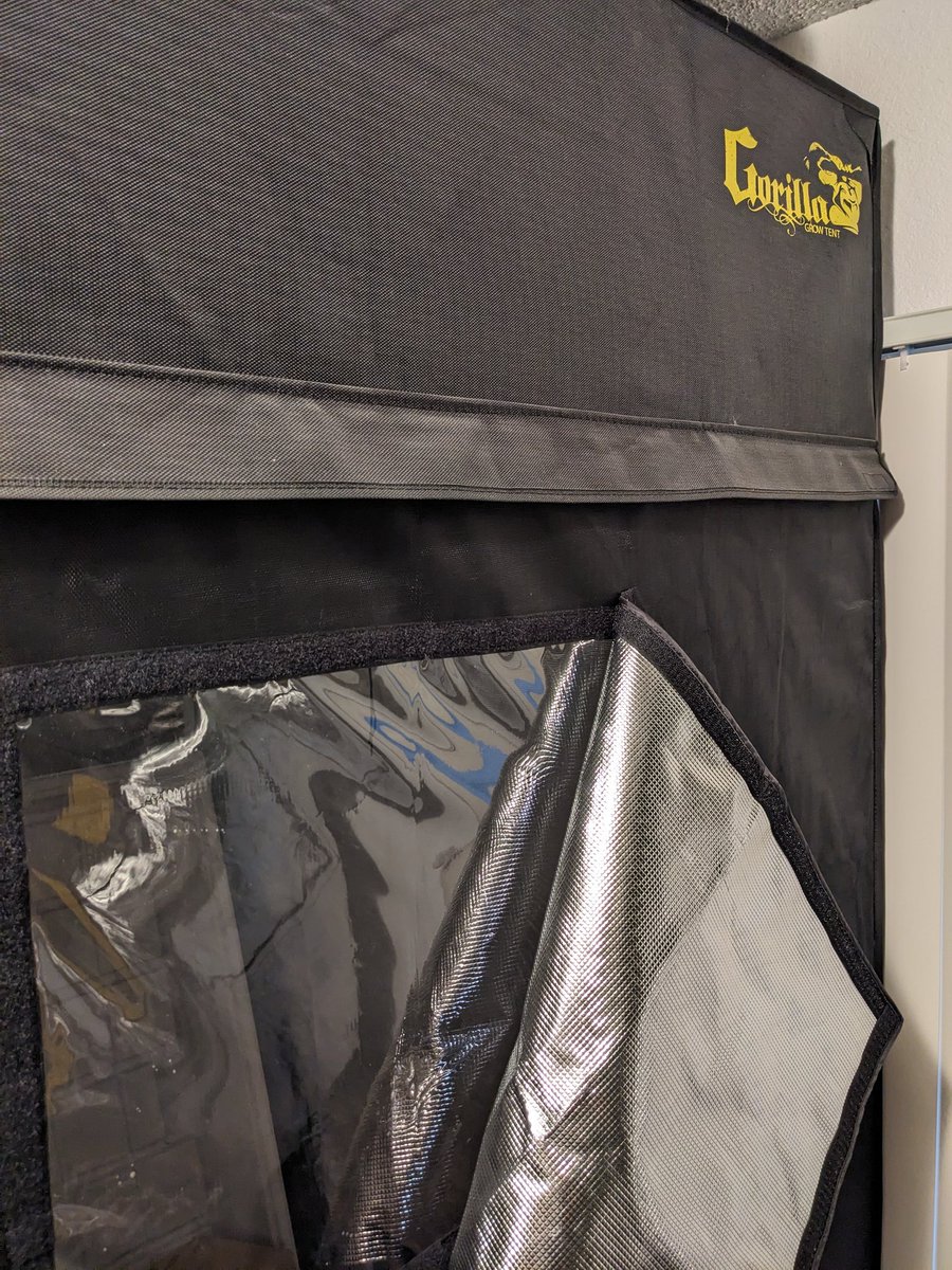 Going to help my buddy clean up his @GorillaGrowTent and get some plants going. Super nice tent from what I've seen so far. I just need to figure out what lights I want to put in there. #growyourown