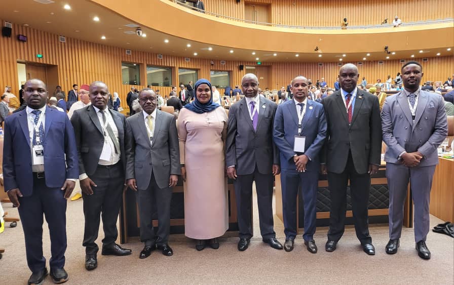 The Summit was preceded by Senior Officials meeting and Meeting of Ministers of Foreign Affairs. H.E. Amb. @NelsonOcheger is representing the Hon. Minister of Foreign Affairs of Uganda.