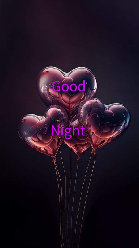 Good Night And Sweet Hearts ❤️💜