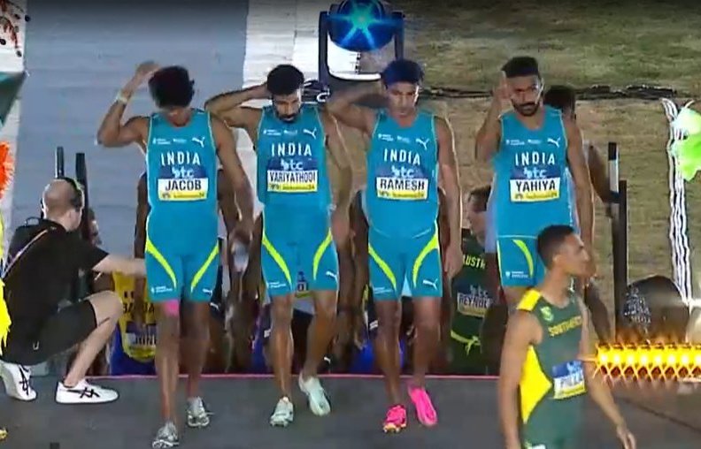 World Athletics Relays🇧🇸 Heats Summary: Mixed 4x400m: India finished 25th overall - 3:20:26 Women's 4x400m: India finished 13th overall - 3.29.74 Men's 4x400m: DNF As 8 teams already qualified today, Top 6 teams will qualify for the Paris Olympics from Qualification R2.