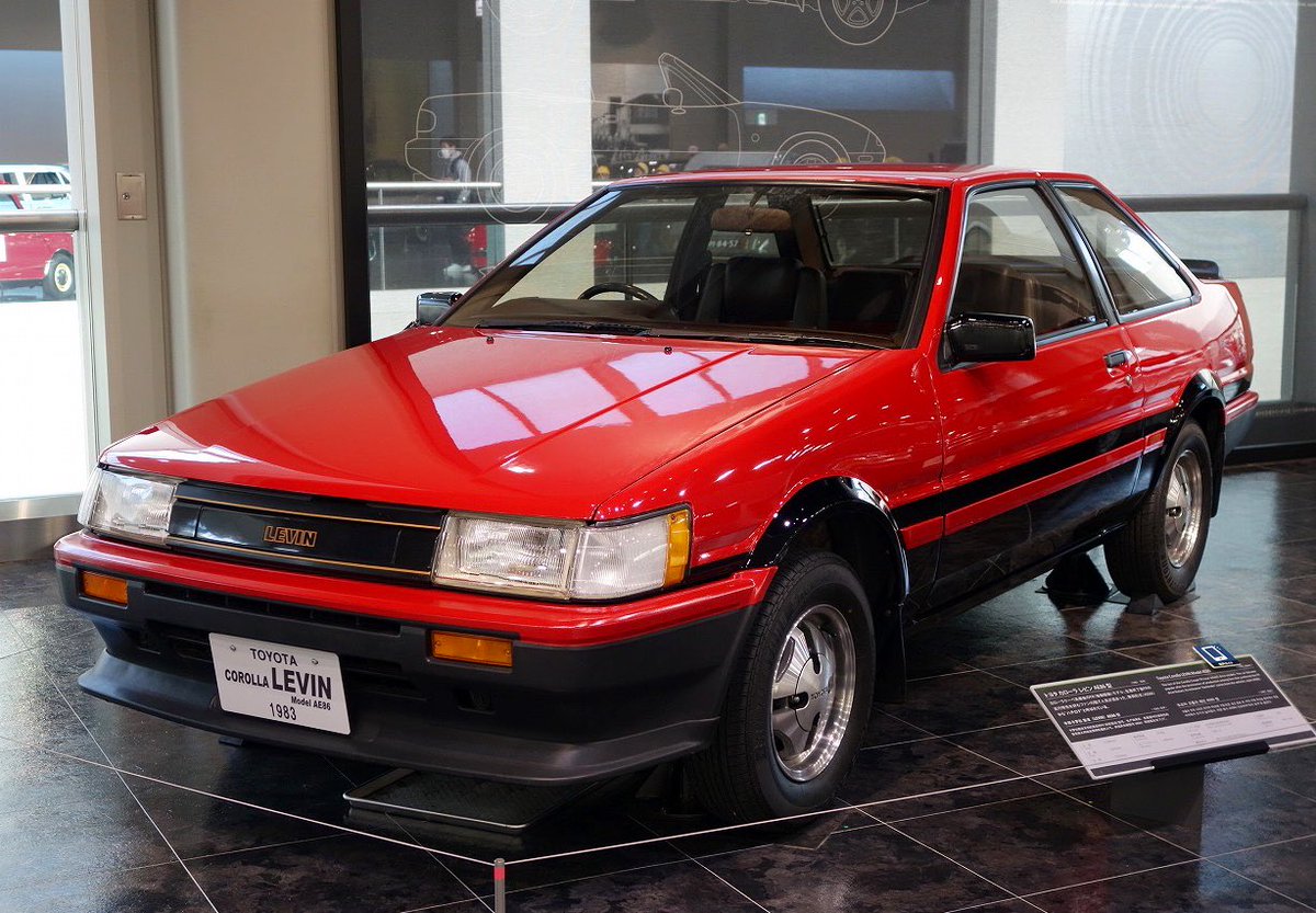 みんな、おはよう！！ カローラ レビン AE86⭐️ #車好き #車好きと繋がりたい #車好き女子 #車好き男子 #ひめプロ #おはようVtuber #Vtuber準備中 #新人Vtuber #5月のVTuberフォロー祭り #ae86