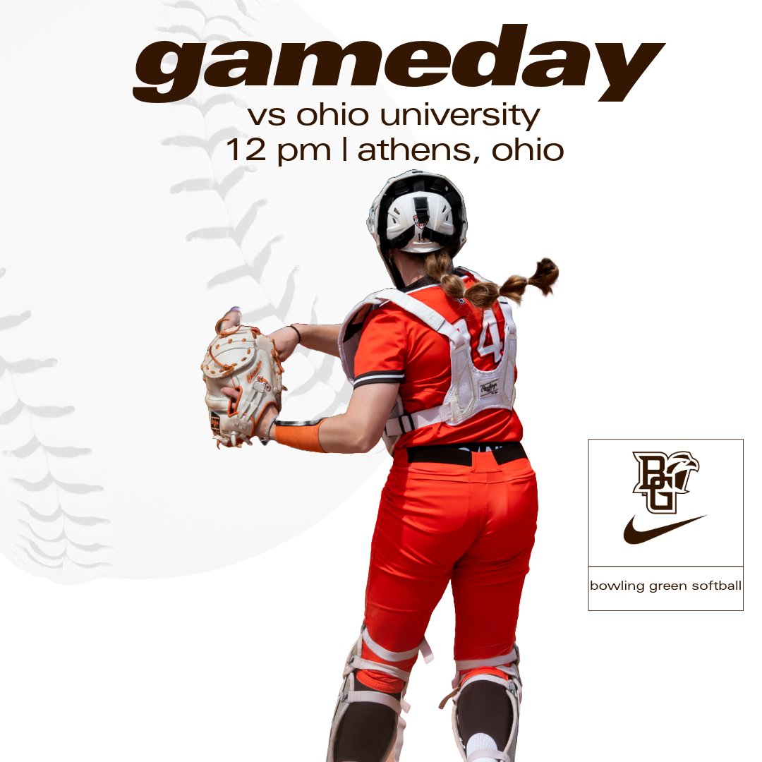 GAMEDAY! We're in Athens for a Sunday doubleheader beginning at noon! #AyZiggy | 🟠🥎🟤