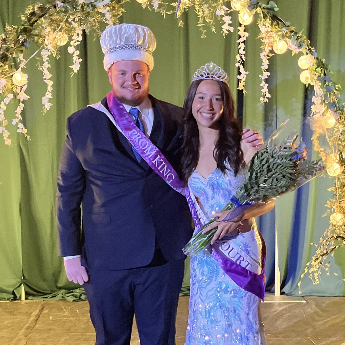 XavierSaints's tweet photo. Congratulations to our 2024 Prom King &amp; Queen: Logan Williams and Ava Blue! #WeAreXavier https://t.co/xMfdwdvGfI