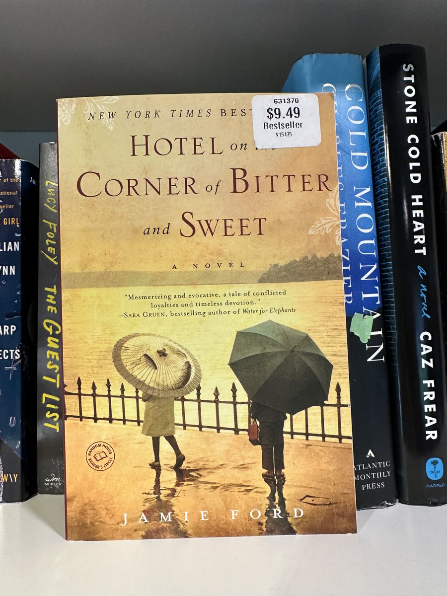 Hotel on the Corner of Bitter and Sweet by Jamie Ford
$7.98

Shop here:  rb.gy/lvz21w

#bookstore #keepthelightonbookstore #usedbooks #JamieFord