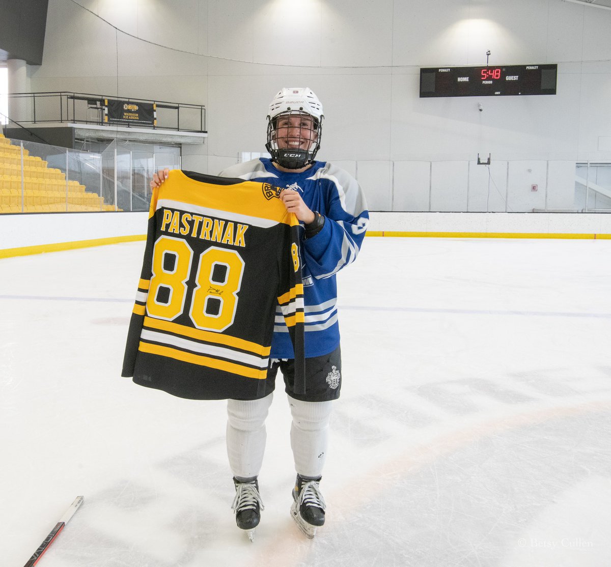 What a goal by David Pastrnak to take the Bruins to the second round of the Stanley Cup Playoffs! We are excited to hand off the ASFL - Boston Bruins Foundation Award at the 2024 ASFL Classic at @WarriorIceArena on 5/19! #ASFL