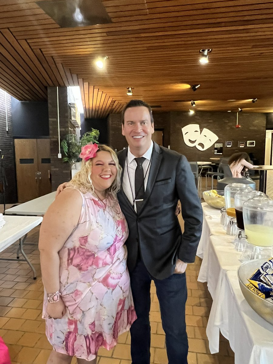 I met Chad Ridgely ! Thank you so much for coming here and putting up with our crazy shenanigans, as well lol 😂 thank you for the birthday wish by the way 🎉🎂😊😃 I had such amazing time for sure 💯 it was an honor to meet you . #chadridgely #ncccfilmandanimationfestival  #love