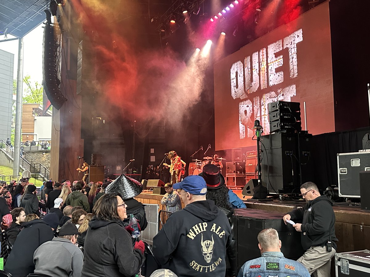 The Quiet Riot legacy lives on @M3RockFestival 
@QUIETRIOT