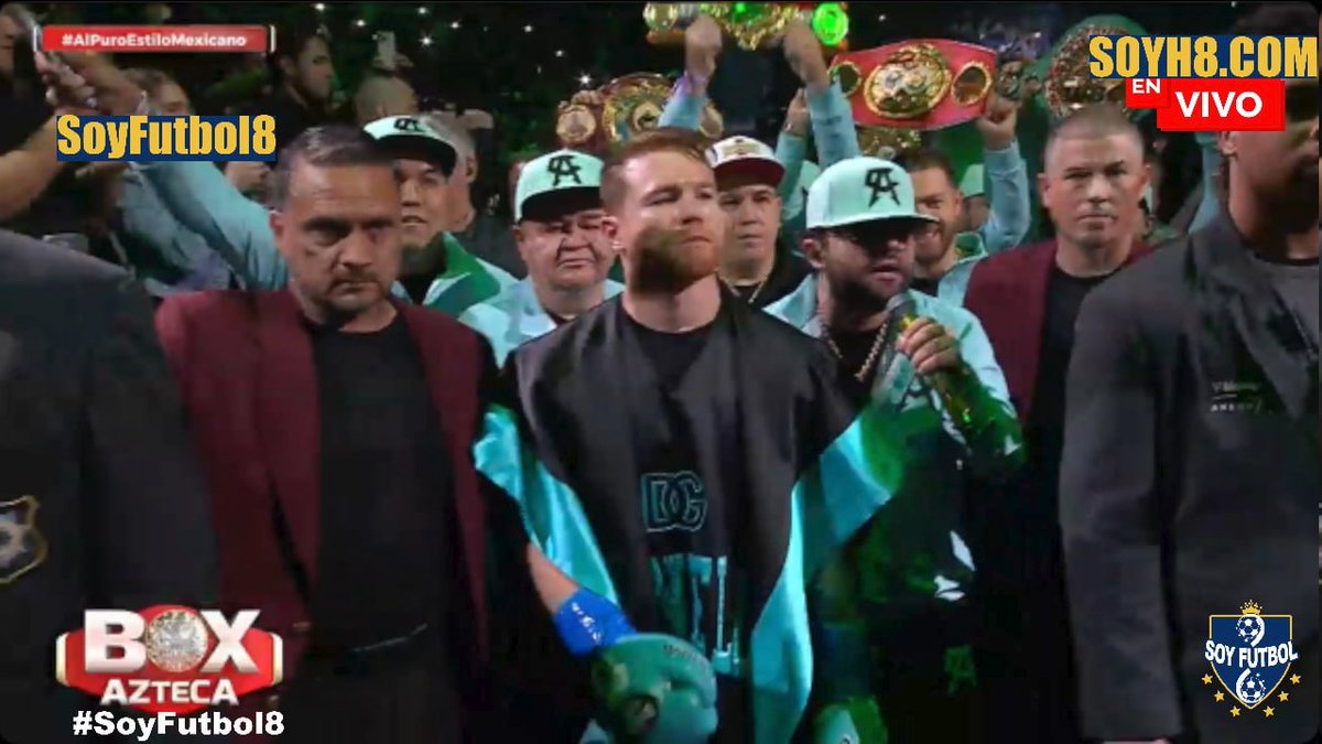 😍 ¡SE VIENE CANELO! 🇲🇽

🥊 Relatamos el noble arte de los puños, por el mundial supermediano unificado 

➡️ Todo por la pantalla de @SoyFutbol8

📺 ¡Para verlo! 🔴 En Vivo 👉 soyh8.com/canelo-alvarez…