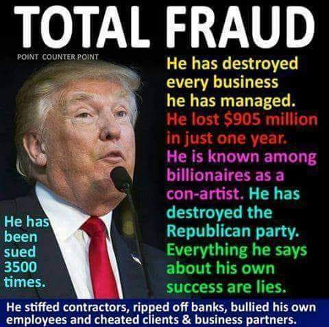 @ProjectLincoln @auntiecat532 How in the world a Fraudster, Corrupt, Immoral Con Man,  became president?
#TrumpUnworthy
#DTUnqualified 
#VoteForBiden