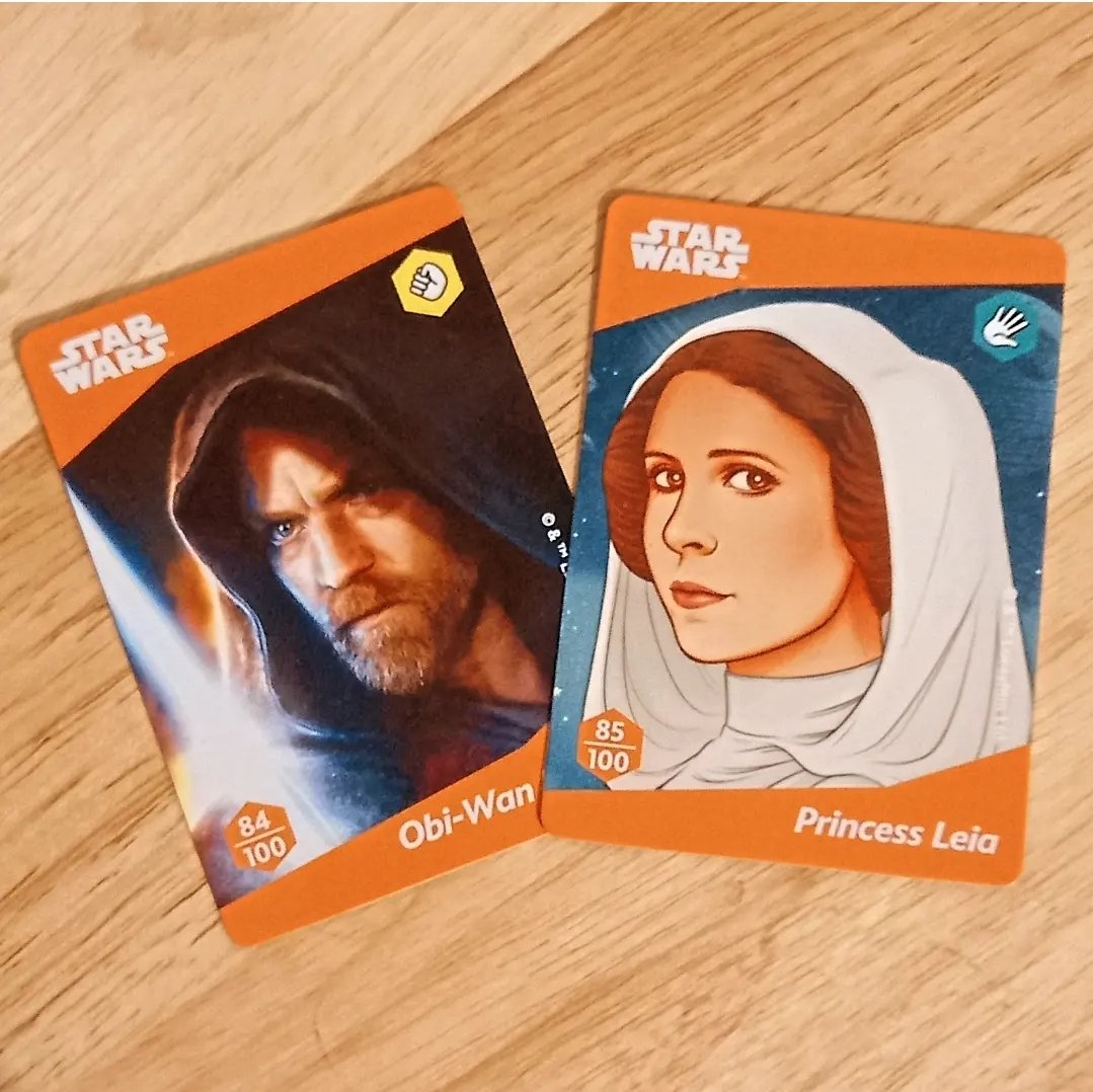 Playing Disney cards with my daughter and she stops at these two cards and says, 'Look Dad! It's Mary and Jesus.' I can see the resemblance..

#mary #jesus #princessleia #obiwankenobi #starwars #disney #daughter #teacher #teacherlife #Catholic #catholiclife #thecatholicteacher