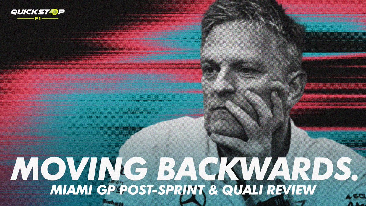 🚨NEW QUICK STOP🚨 WHAT IS GOING ON IN THE HOUSE OF BRACKLEY? Martz (@pitstopfracas) joins @t4sh4___ this weekend for our Miami GP Post-Sprint & Quali debrief.