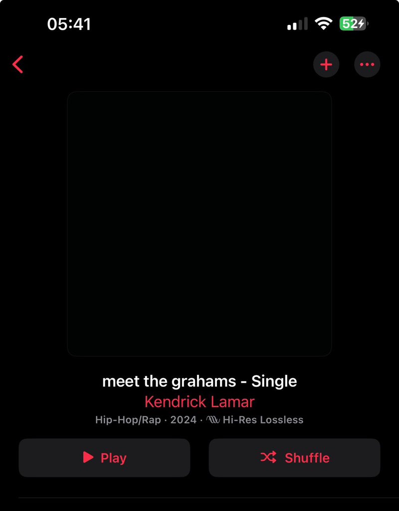 Kendrick Lamar deleted his meet the grahams cover art after realizing Drake sent him on a dummy mission  with false information about a daughter 

- the shirt is a “shortee” a joke about Kendrick’s height 

- the maybach gloves and Ozempic were a Rick Ross diss