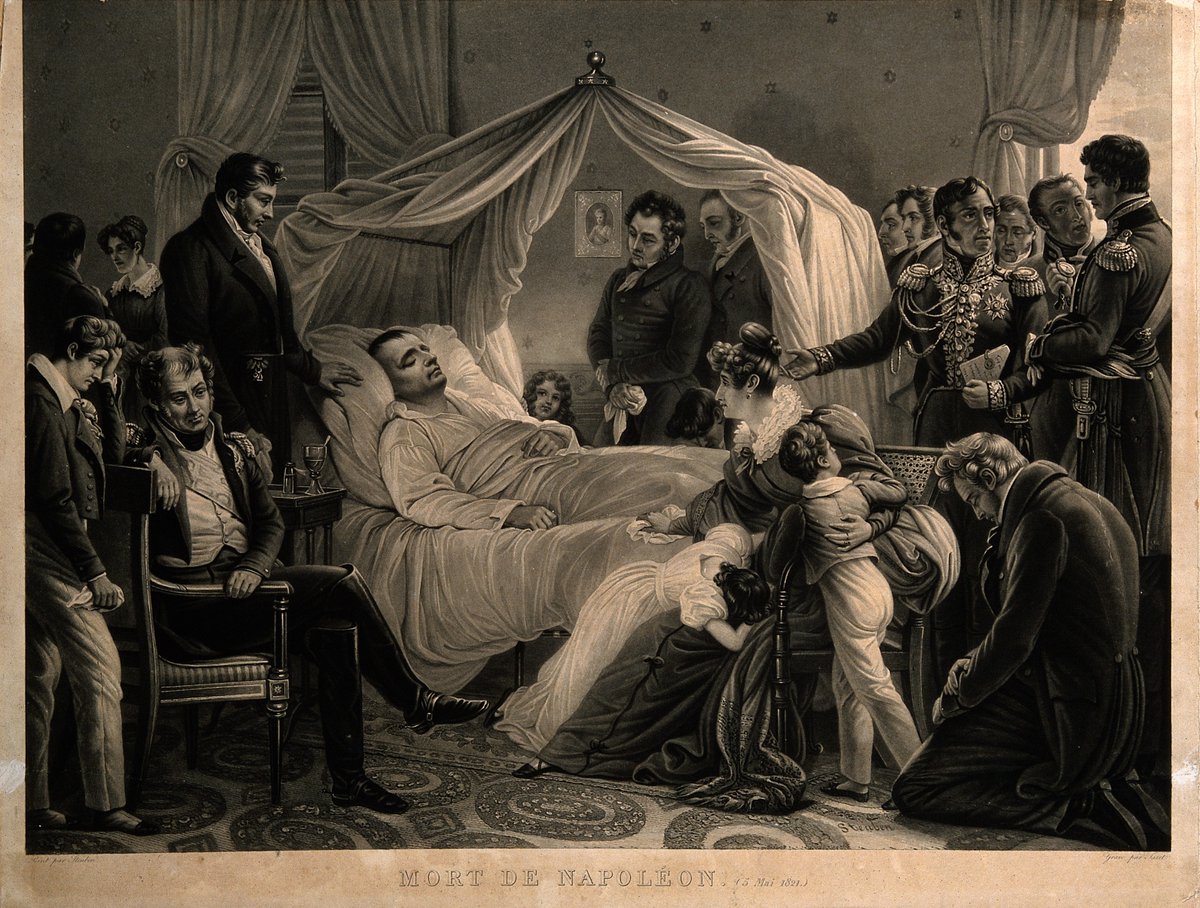 #OnThisDay 1821: Napoleon Bonaparte, former emperor of France and one of the greatest military strategists in history, dies on the island of Saint Helena. #NapoleonBonaparte #MilitaryHistory #FrenchHistory 🇫🇷⚔️