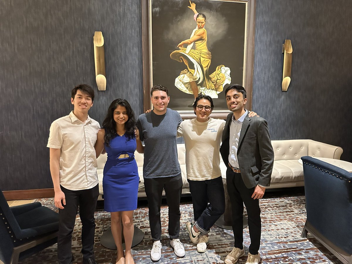 Anushka Ghosh (@anushka_ghosh14) on Twitter photo Closing out #AUA24 with the best people! <a href="/JEFFUrology/">Jefferson Urology</a> had a great showing this year thanks to all our mentors
<a href="/clallas/">Costas Lallas</a> <a href="/MihirShahMD/">Mihir S. Shah, MD</a> <a href="/AdamRMetwalli/">Adam R. Metwalli, MD</a> <a href="/PaulChungUro/">Paul Chung</a>
#mentorship #YoungUrologists <a href="/ResearchAtJeff/">Jefferson Research</a> <a href="/JeffersonUniv/">Thomas Jefferson University</a> Closing out #AUA24 with the best people! <a href="/JEFFUrology/">Jefferson Urology</a> had a great showing this year thanks to all our mentors
<a href="/clallas/">Costas Lallas</a> <a href="/MihirShahMD/">Mihir S. Shah, MD</a> <a href="/AdamRMetwalli/">Adam R. Metwalli, MD</a> <a href="/PaulChungUro/">Paul Chung</a>
#mentorship #YoungUrologists <a href="/ResearchAtJeff/">Jefferson Research</a> <a href="/JeffersonUniv/">Thomas Jefferson University</a>