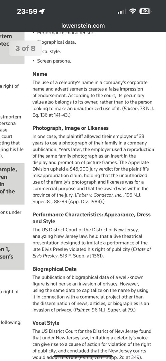 In the Garden state where he and I both live, this AI is literally illegal. NJ has a common law right to publicity. Your robot is unethical and illegal. Delete the sample recordings.