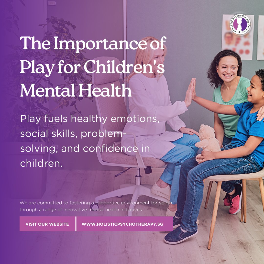 Unlocking Smiles: Why Play Matters for Kids' Happiness and Growth! 

Dive into the power of play for your child's emotional well-being. 

Discover more at holisticpsychotherapy.sg. 

#playmatters #childhoodhappiness #holistictherapy #mentalhealth #parentingtips