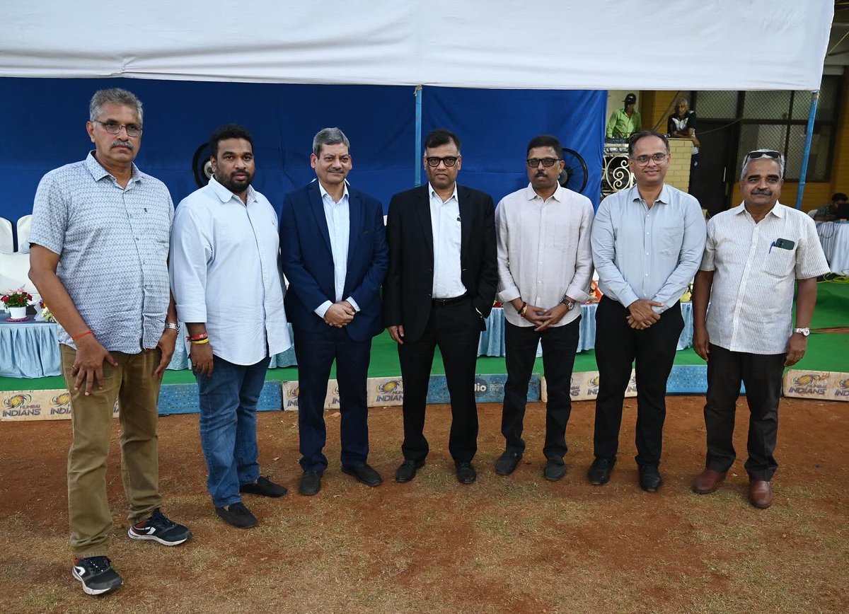 Attended the inauguration ceremony of the 62nd Sir Benegal Rama Rau Bank Shield T-20 Cricket Tournament 2024, where Chief Guest T Rabi Sankar, Deputy Governor of RBI, along with Aviral Jain, Regional Director of RBI, and members of the MCA Apex Council, graced the occasion at