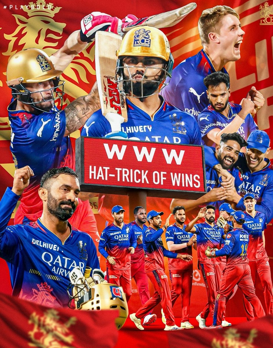 Congrats @RCBTweets . 🔥👏

#RCBvGT  #GTvsRCB 
#ViratKohli