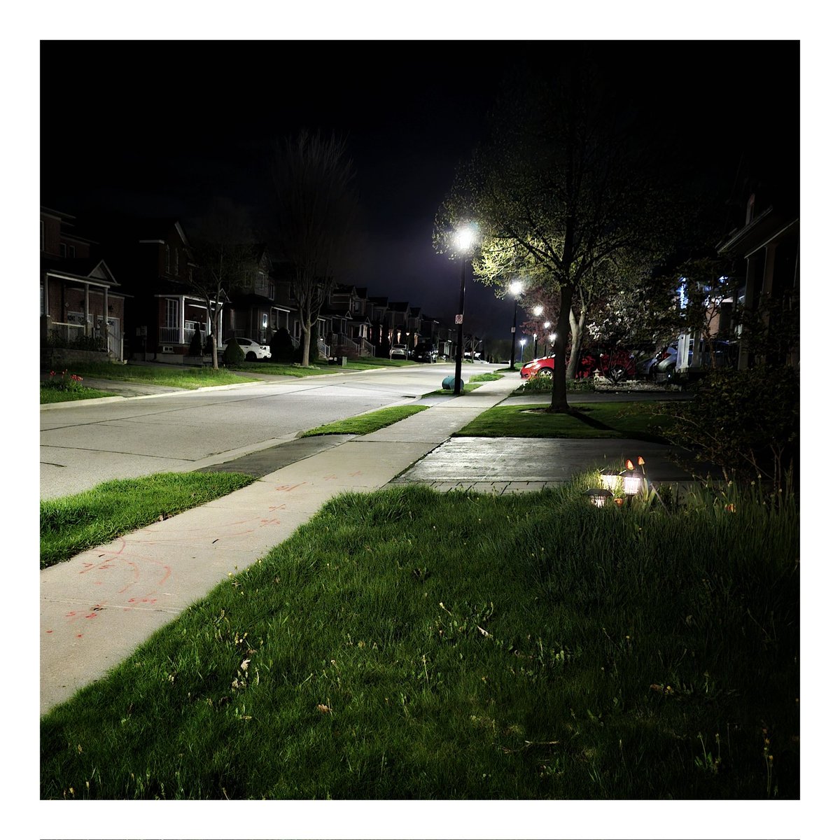 Suburbia (Night Version). #Newmarket #YorkRegion #Suburbia #Subdivisions #Photography