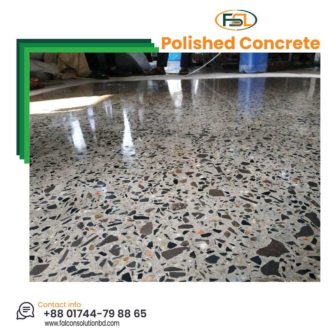 𝐏𝐨𝐥𝐢𝐬𝐡𝐞𝐝 𝐂𝐨𝐧𝐜𝐫𝐞𝐭𝐞 𝐢𝐧 𝐁𝐚𝐧𝐠𝐥𝐚𝐝𝐞𝐬𝐡
Elevate your interior with a touch of sophistication - message us to learn more
#Polished_Concrete_in_Bangladesh #Polished_Concrete_in_BD #Polished_Concrete #Concrete_Polishing #Polished_Concrete_Floor #FalconSolutionLtd