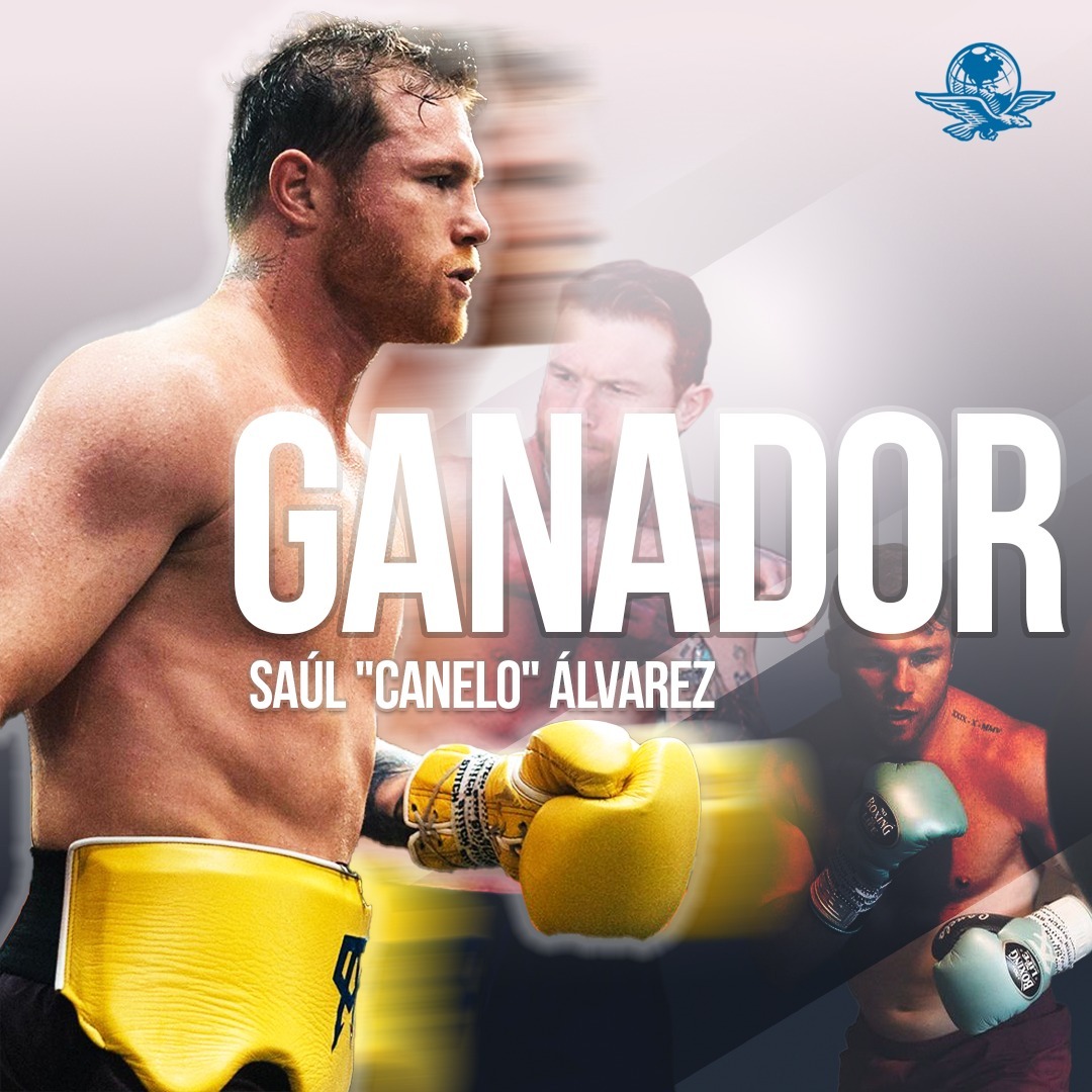 ¡GANÓ CANELO! 🥊🇲🇽 Saúl 'Canelo' Álvarez se mostró fuerte y derrotó a Jaime Munguía eluniversal.com.mx/deportes/canel…