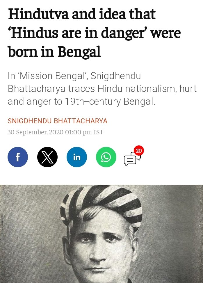 What Bengal thinks today India thinks tomorrow.