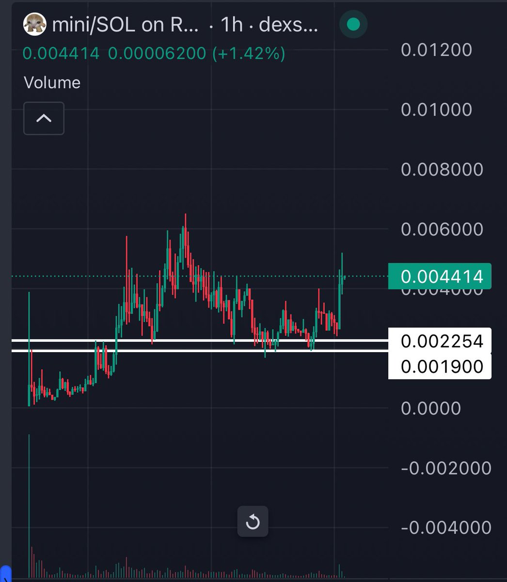Added more $Mini to my bag cause i think we wouldn’t see a deep retracement here cause it’s already corrected and reversing. If i see any good dip trust me i’ll flood clips for buying on this lol 😂