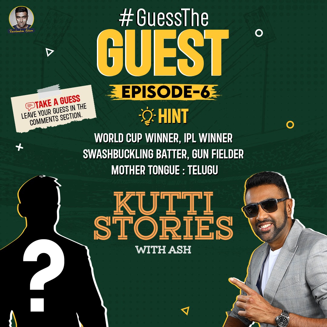 Any guesses on the next guest on #KuttiStorieswithAsh? Episode drops tomo noon.