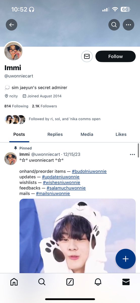 ‼️ AWARENESS THREAD

do not transact with @uwonniecart !
scammer and irresponsible seller 

i wasn’t supposed to make this thread bc as much as possible, i want to resolve this matter privately. but seeing the amount of ppl mentioning her is alarming already.