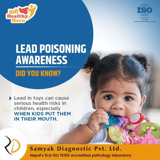Did you know that lead poisoning can have serious effects on children? Be careful of what you let child your child play with. Book your appointment to get tested.
For more information, clink on the link: youtu.be/KuRUZIKgzAU?si…
#SamyakDiagnostic #BanauHealthyHero #LeadPoisoning