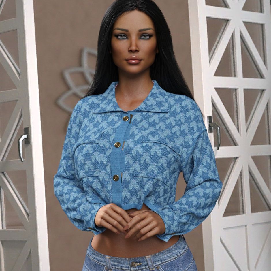 Anagord's 'PREMIER Release' at 50% off VERSUS - dForce Slouchy Shirt Jacket for Genesis 8 & 8.1 Females and Genesis 9 F renderosity.com/marketplace/pr…