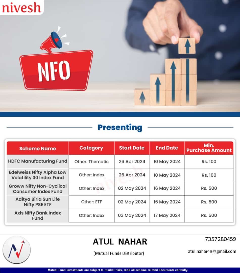 To invest, contact ATUL NAHHAR on 7357280459 or click here lnkd.in/gQKBYSDs