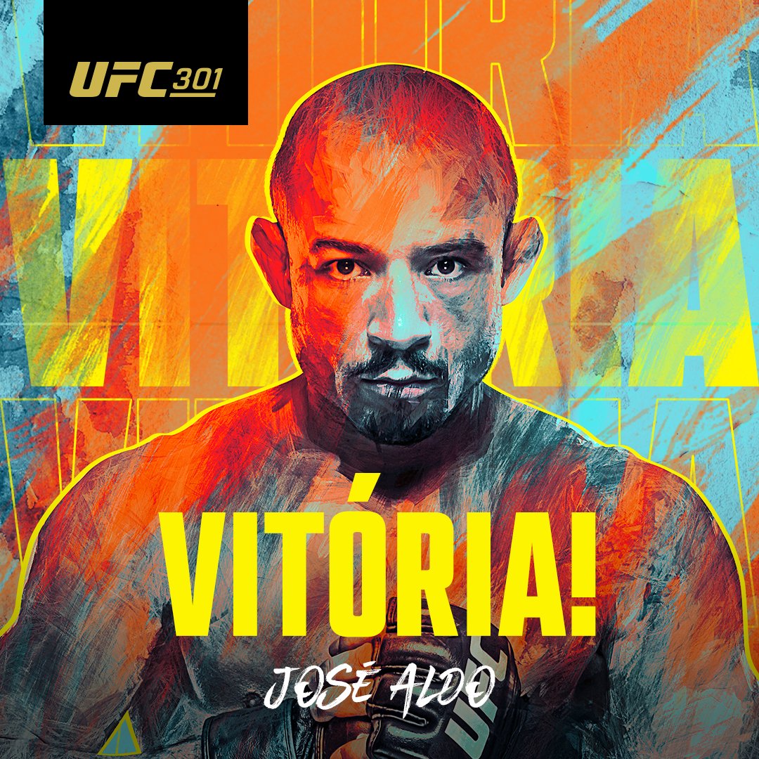 O Rei nunca perde a majestade. O campeão do povo, José Aldo Júnior vence no UFC 301.