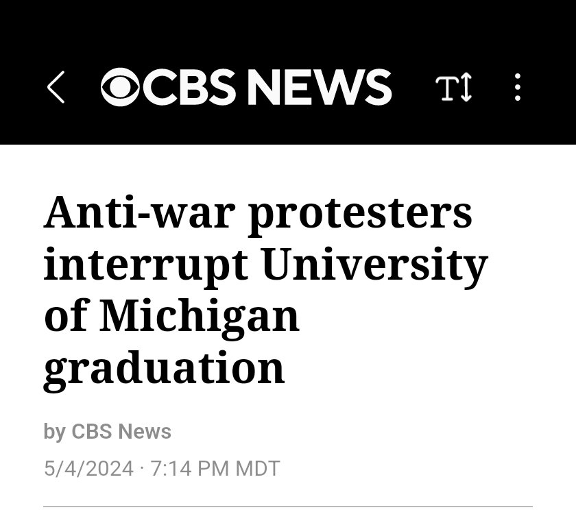 CBS News guilty of a very misleading headline. If anything, the protesters are pro-war so long as it ends with the annihilation of Israel. @CBSNews @CollinRugg @badjournalism