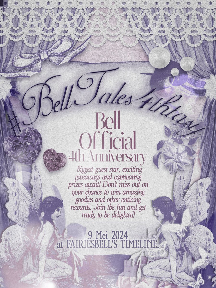 𓉸   ...   [ 파티 시간! ] Delicate petals  dance  in  
harmony  with the sun's golden rays, a world 
of 𝗺𝗮𝗴𝗶𝗰  and  wonder unfolds. Here, amidst 
a tapestry  of  vibrant  blooms, nature weave 
its spellbinding 𝘁𝗮𝗹𝗲𝘀 of beauty and charm ⊹ ִֶָ  
#BellTales4thtasy