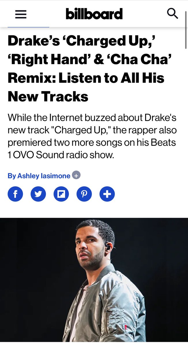 I was sitting on the tweet in my drafts LOL so yeahh ima need justice for DRAM too. Drake debuted a track on OVO radio as Cha Cha Remix then changed the name to Hotline Bling & went up the charts wit it but didn’t reach his hand down