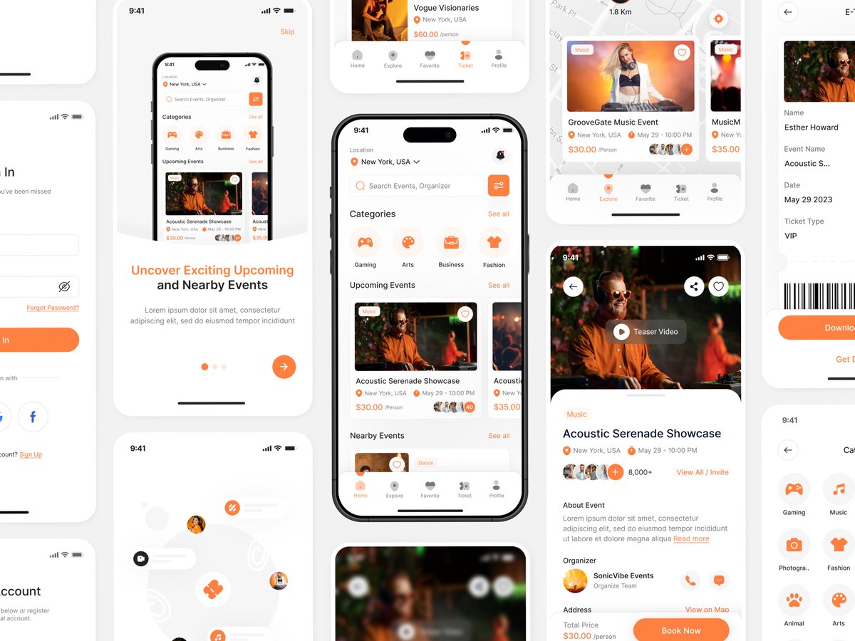 insight_lancer's tweet image. Event Booking App Figma UIUX | Event Booking App | UIUX

Visit Full Design : behance.net/gallery/181319…

#eventbookingapp #uiux #appdesign #figma #userinterface #userexperience